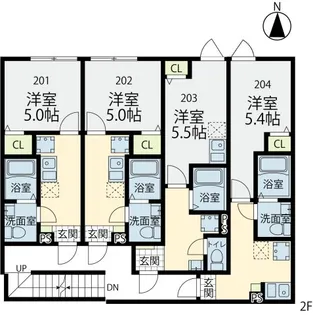 G-CREST【2階】の間取り
