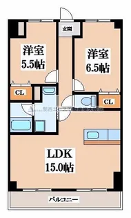 グランドール福川II【5階】の間取り