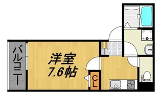 LECOCON一宮VII【3階】の間取り