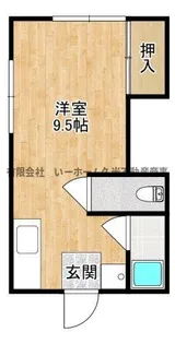 ベイサイド大村【1階】の間取り