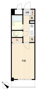 千葉県市川市福栄1【マンション】の間取り