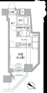 アイルプレミアム文京六義園【3階】の間取り