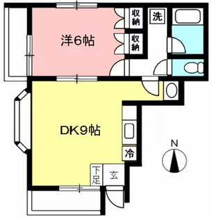 サニーハイム35【2階】の間取り