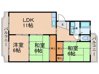 メゾン神代【2階】の間取り