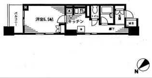 レジディア日本橋馬喰町【5階】の間取り