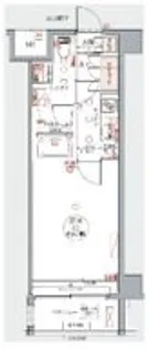 クレヴィスタ大森西【2階】の間取り