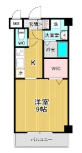 プロスペリタ野江【10階】の間取り