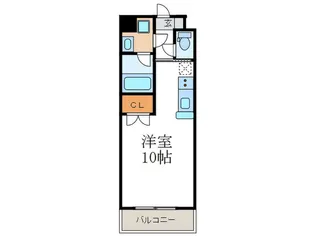 ルミナス鞠小路【2階】の間取り