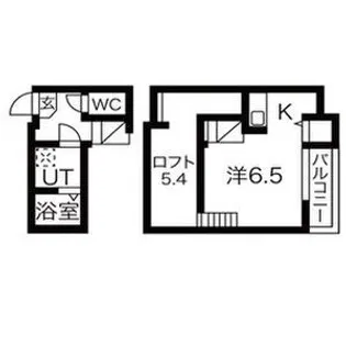 A.K.15六番町【2階】の間取り