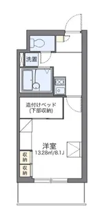 レオパレスサランズ日吉【4階】の間取り