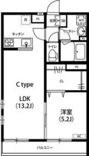リブリ・ハナミズキ湘南台【3階】の間取り