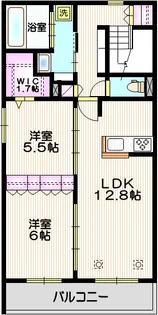 ルーチェ スギヤマ【2階】の間取り