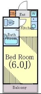 スカイコート駒場東大前【3階】の間取り