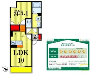 Up stone 大神宮【2階】の間取り