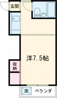 KSハイツ【2階】の間取り