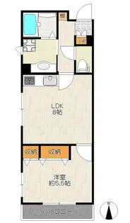 ハウスカトレア【2階】の間取り