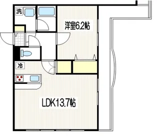 プランドールアイ【2階】の間取り
