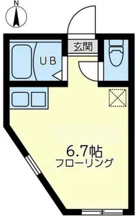 ユナイト上星川コントルノ【1階】の間取り
