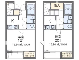 シャルマン【2階】の間取り
