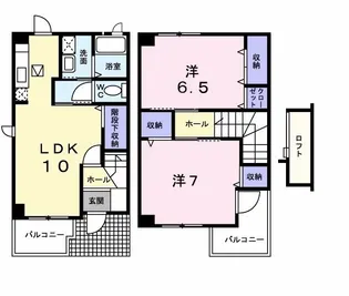 セレーノ城北【1階】の間取り