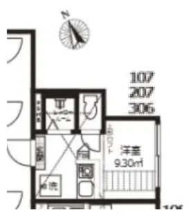 Pont du gard【1階】の間取り
