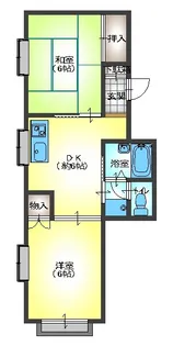 ベルハウスオークラ【2階】の間取り