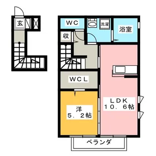 アメニティ31【2階】の間取り