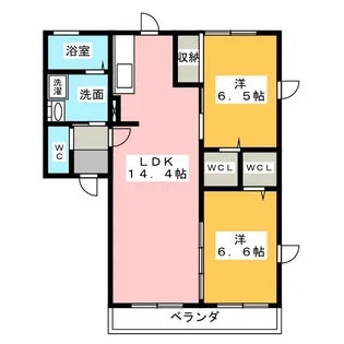 Stella Court【1階】の間取り
