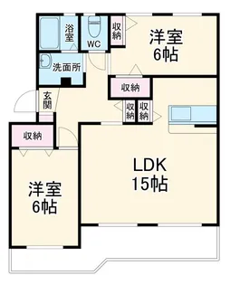 プレジール藤が丘【3階】の間取り