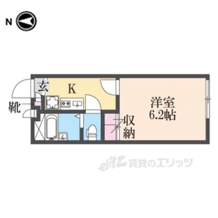レオパレスインペリアルパレス1【2階】の間取り
