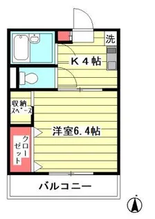 メゾンヒロ【2階】の間取り