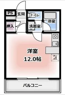 ルミエール馬渕【1階】の間取り