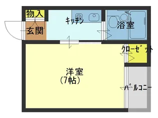 ドリーム錦【3階】の間取り