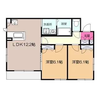 アルカディア【1階】の間取り