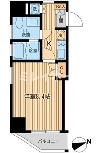レジデンス大森【7階】の間取り