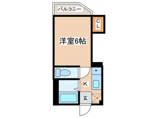 ウイングセイセキI【1階】の間取り