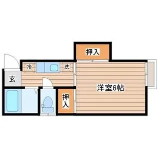 ハイネス川内【2階】の間取り