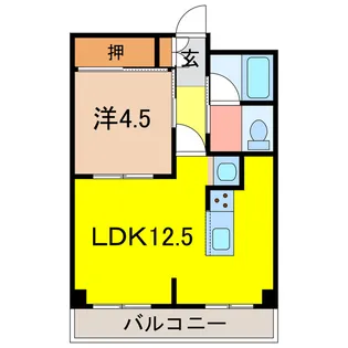 Grand Wacore【1階】の間取り