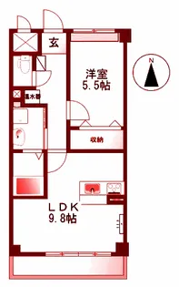 イーストピア【2階】の間取り