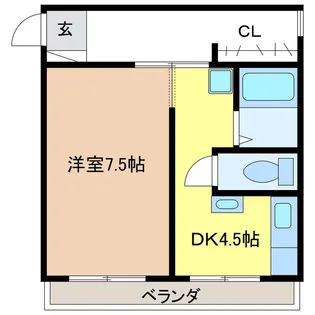 タリーズ【1階】の間取り