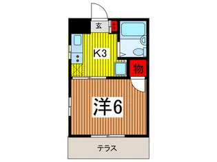 メゾン一刻【1階】の間取り