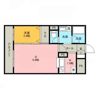 サンライトヒルズ【2階】の間取り