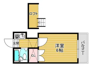 アルデール富田【2階】の間取り