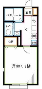 エスペランサ南荻窪【1階】の間取り
