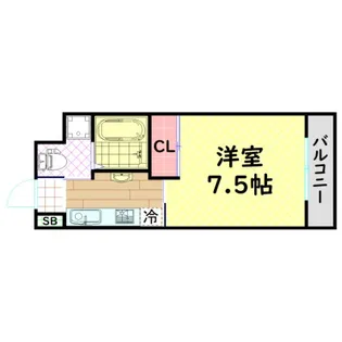 WISTERIA GARDEN【8階】の間取り