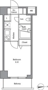 レジディア上落合【3階】の間取り