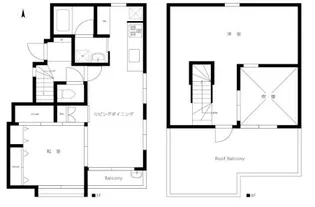 笹塚一丁目レジデンス【3階】の間取り