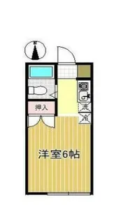 カレッジハウスI【1階】の間取り