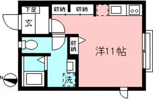 CASA FORESTA【1階】の間取り