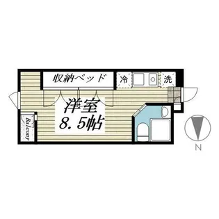 ラ・パルフェ・ド・シャリテ【2階】の間取り